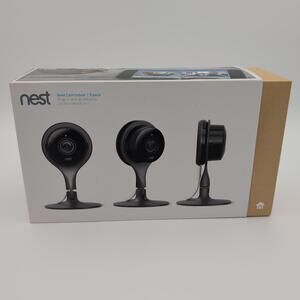 Google Nest Indoor 3 pack Security Cameras NC1104US A0005 - Black